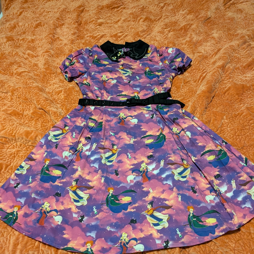 Hocus Pocus Sanderson Sisters Stitch Shop Dress
